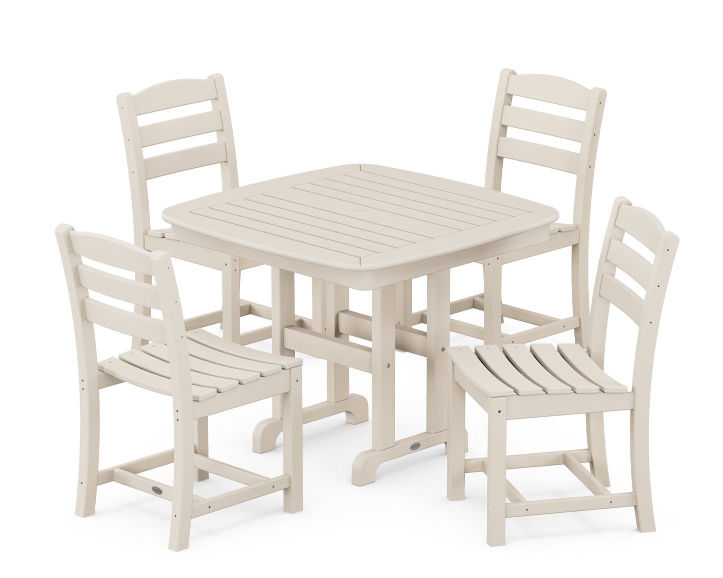 La Casa CafÃ© 5-Piece Side Chair Dining Set