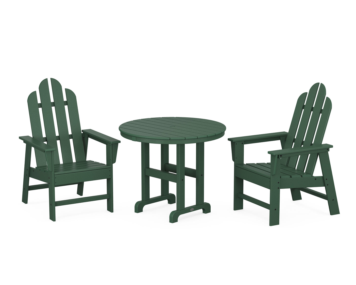 Long Island 3-Piece Round Dining Set