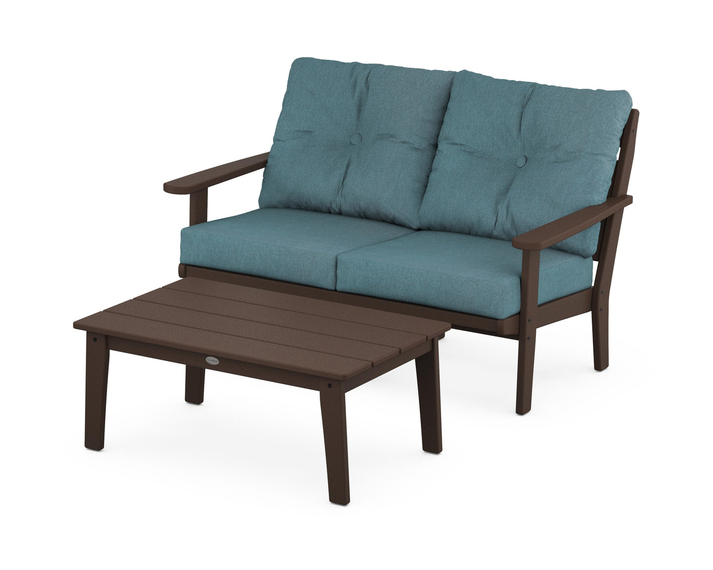 Lakeside 2-Piece Lounge Loveseat Set