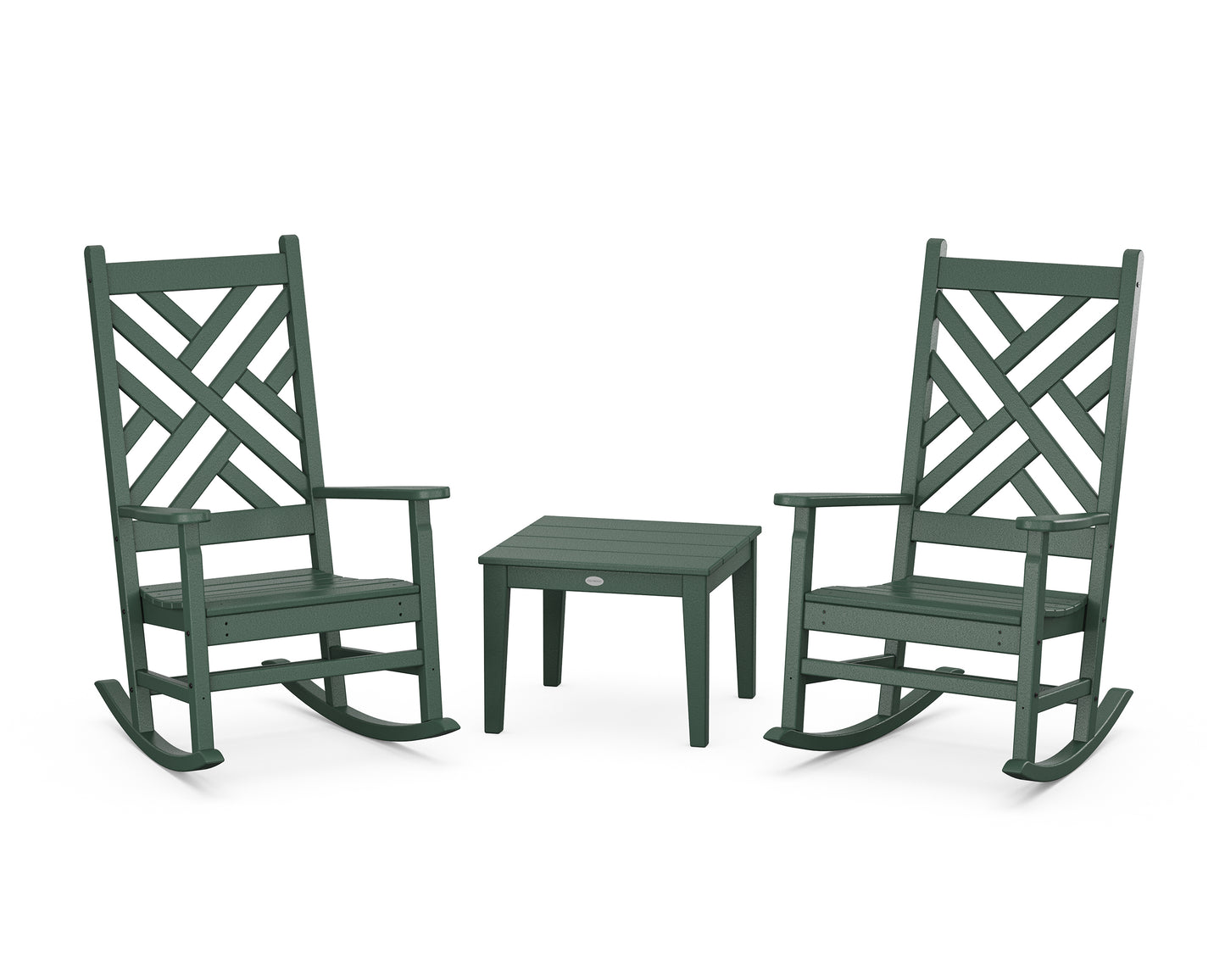 Chippendale 3-Piece Rocking Chair Set