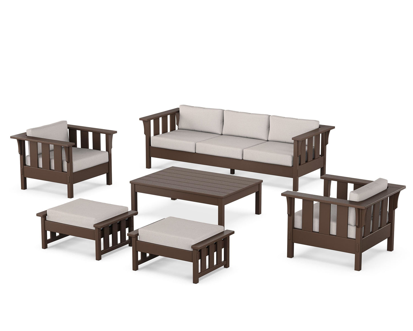 Acadia 6-Piece Lounge Sofa Set