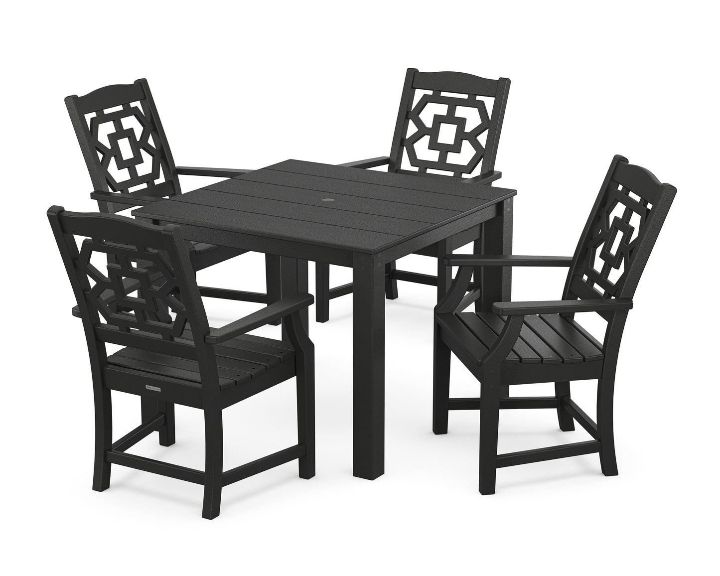 Chinoiserie 5-Piece Parsons Dining Set