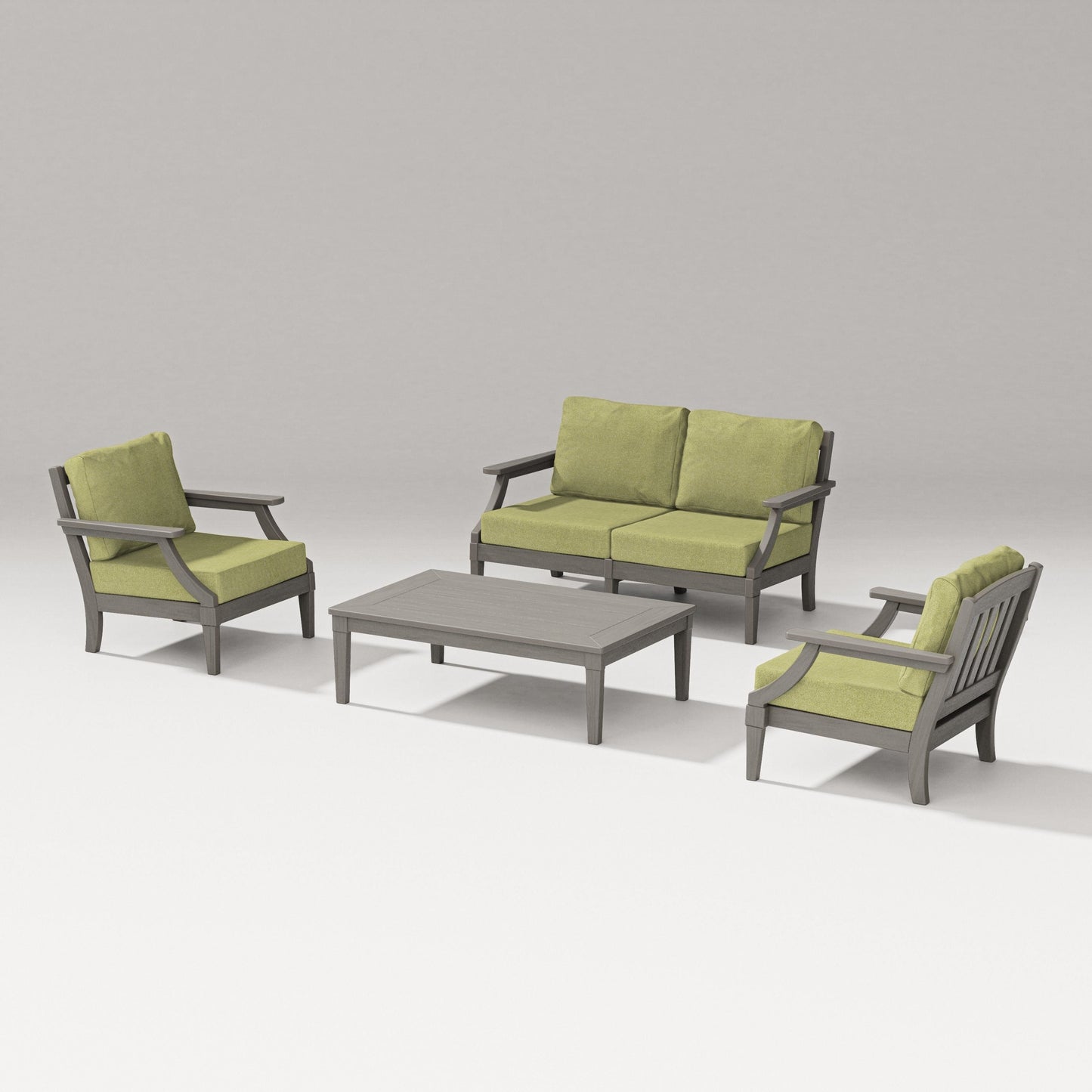 Estate Lounge 4-Piece Loveseat Set