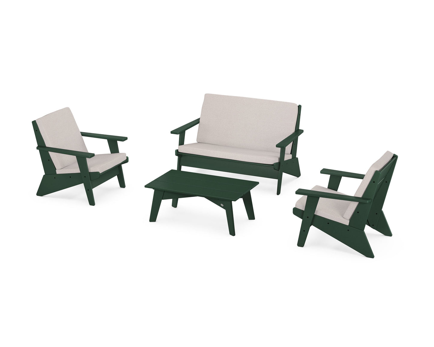 Riviera Modern Lounge 4-Piece Set