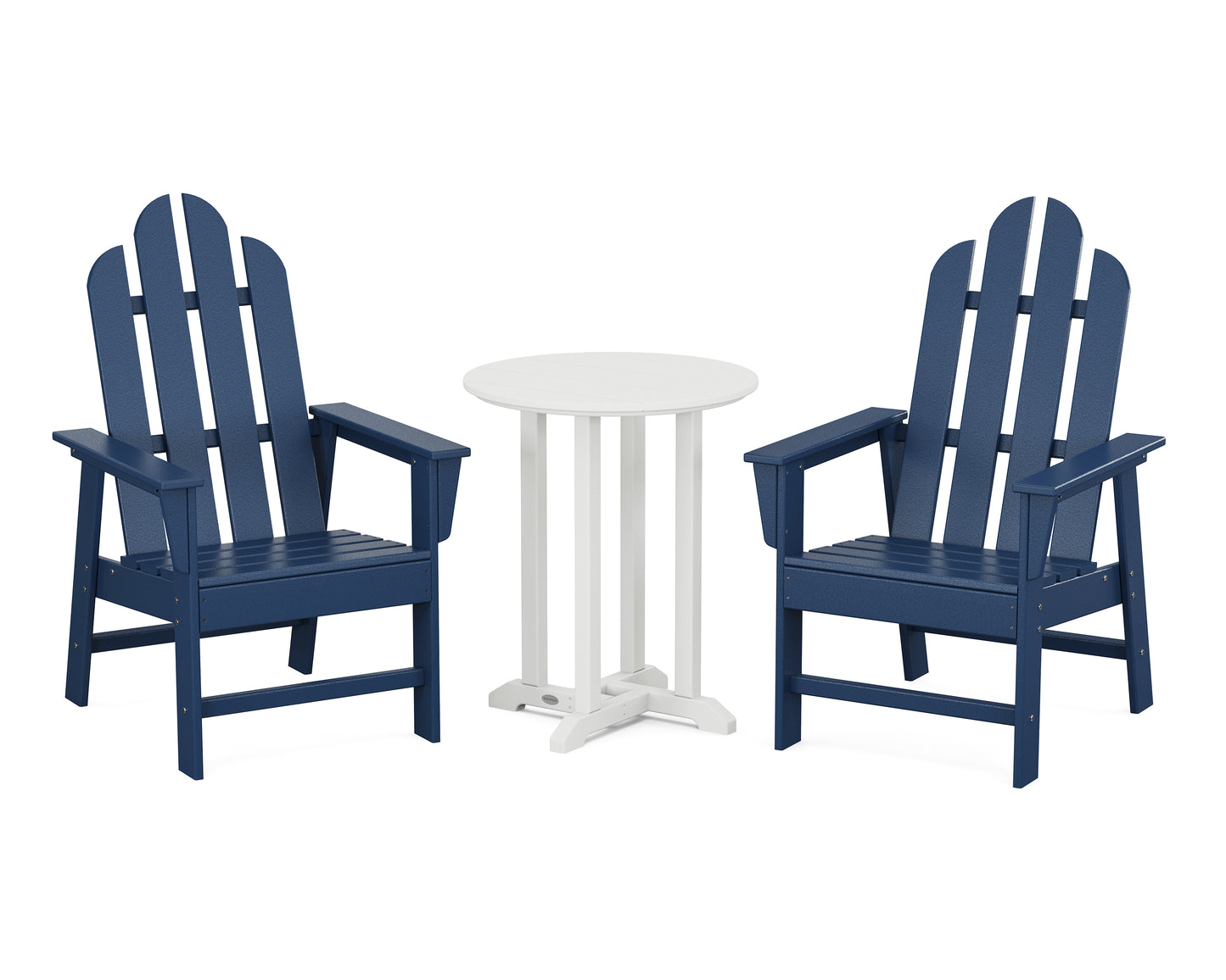 Long Island 3-Piece Round Dining Set