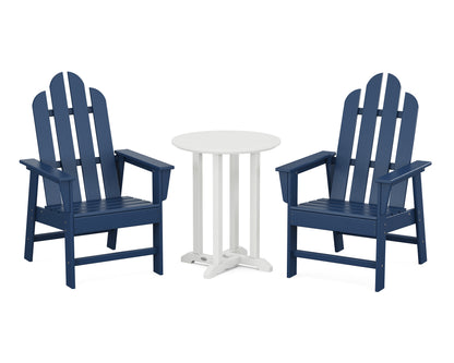 Long Island 3-Piece Round Bistro Dining Set