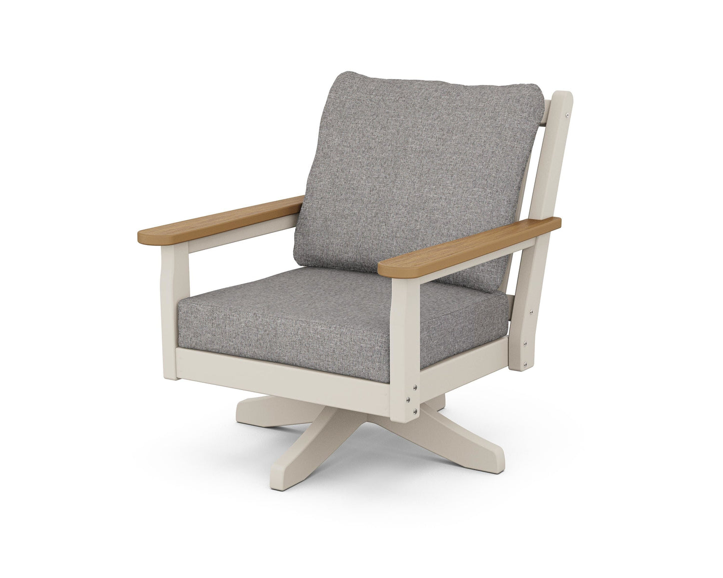 Chippendale Deep Seating Swivel Chair