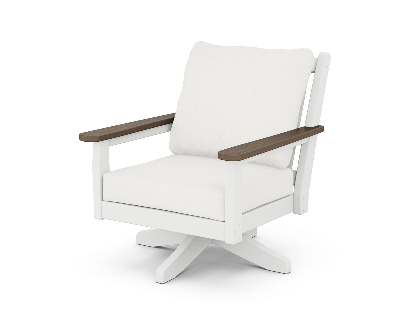 Chippendale Deep Seating Swivel Chair