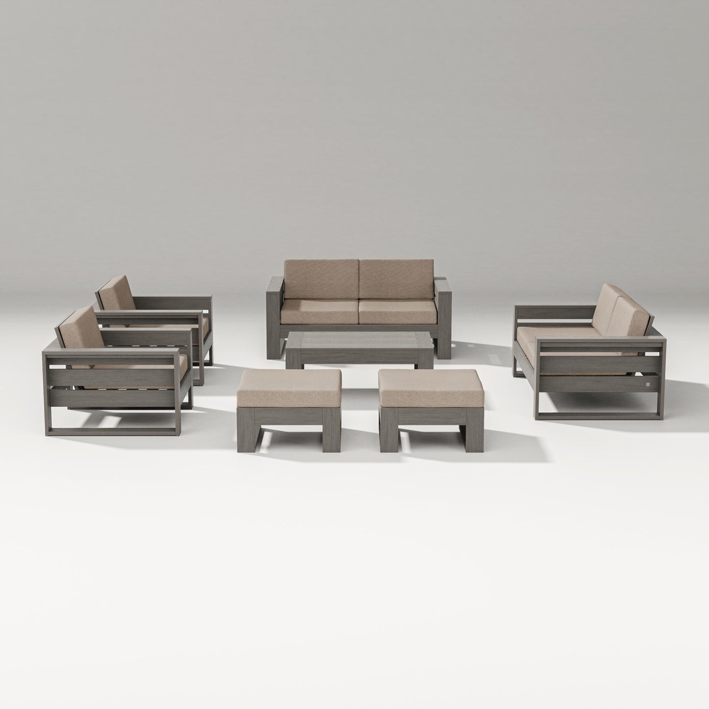 Latitude 7-Piece Lounge Loveseat Set