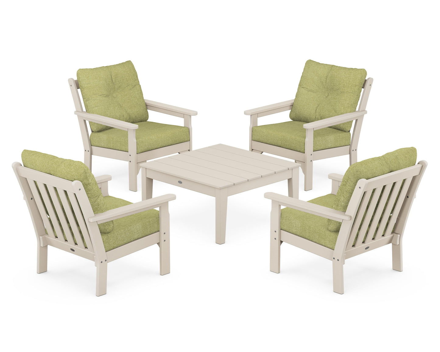 Vineyard 5-Piece Deep Seating Conversation Set