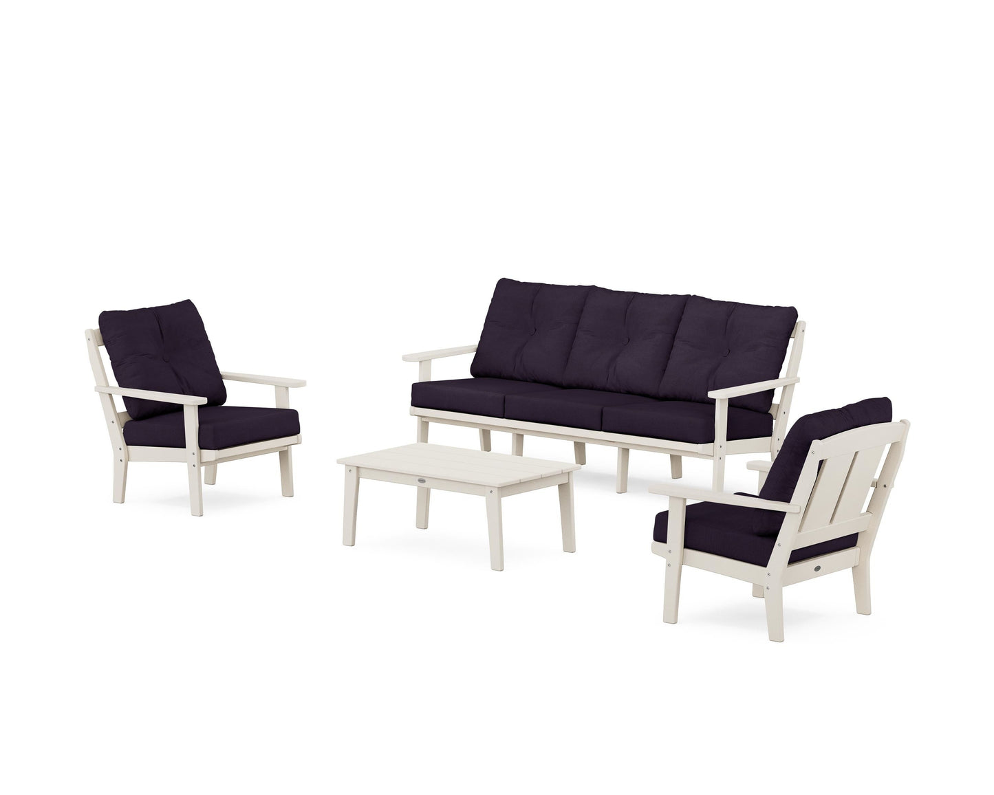 Mission 4-Piece Deep Seating Set with Sofa