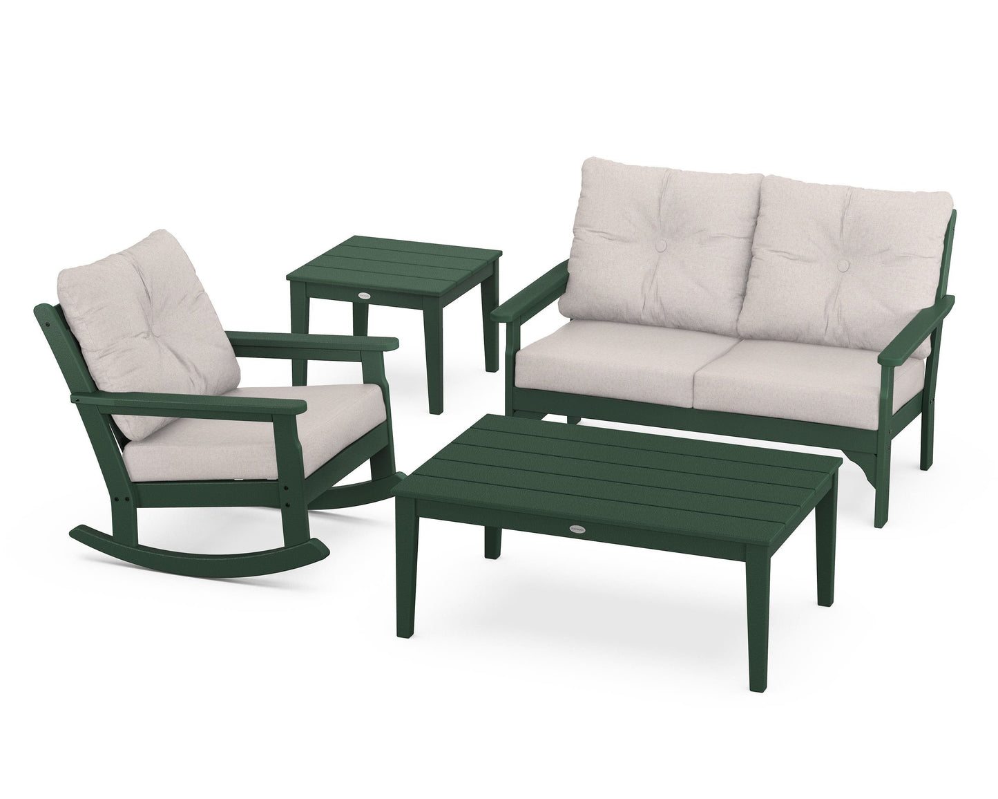 Vineyard 4-Piece Deep Seating Rocker Set