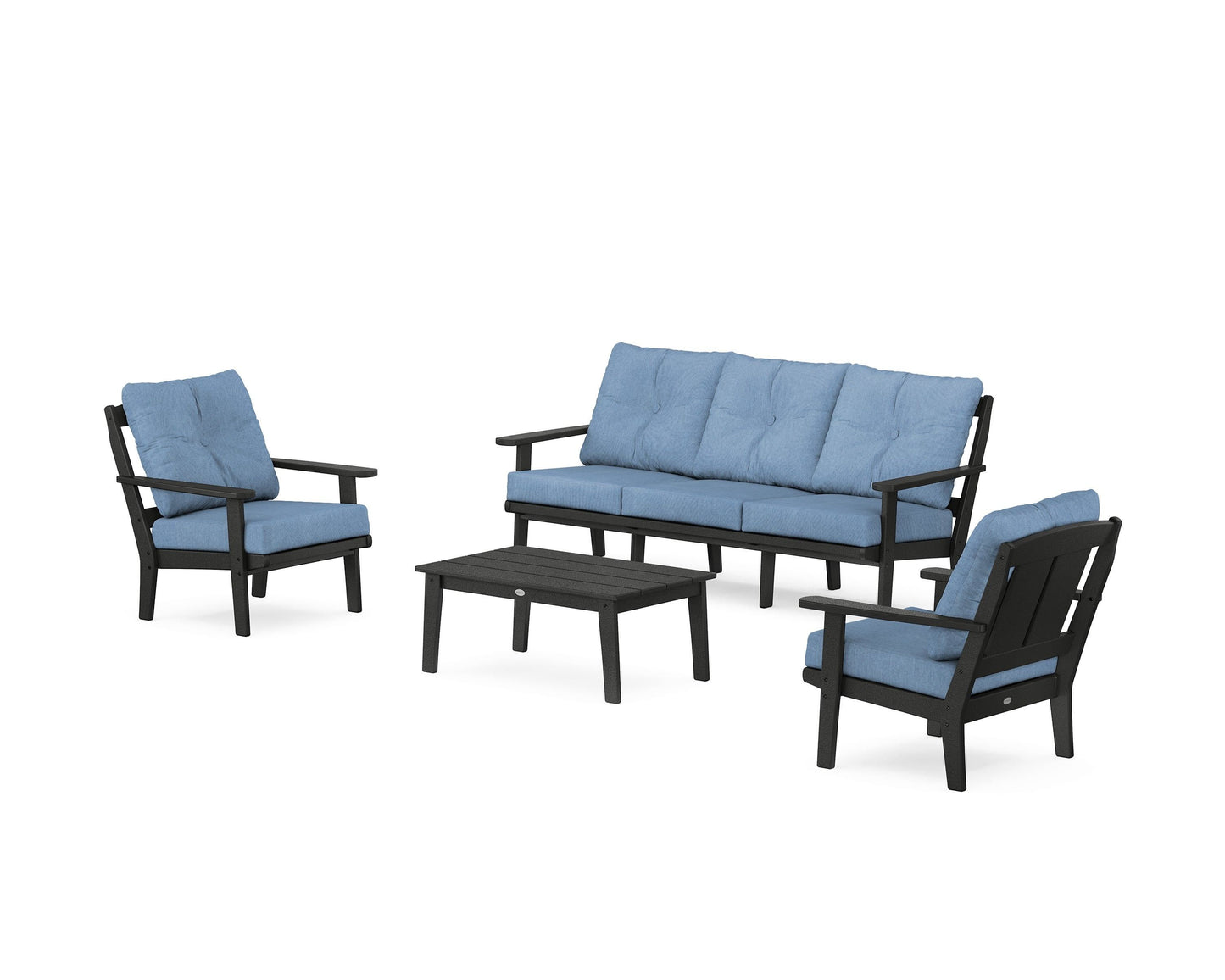 Mission 4-Piece Deep Seating Set with Sofa