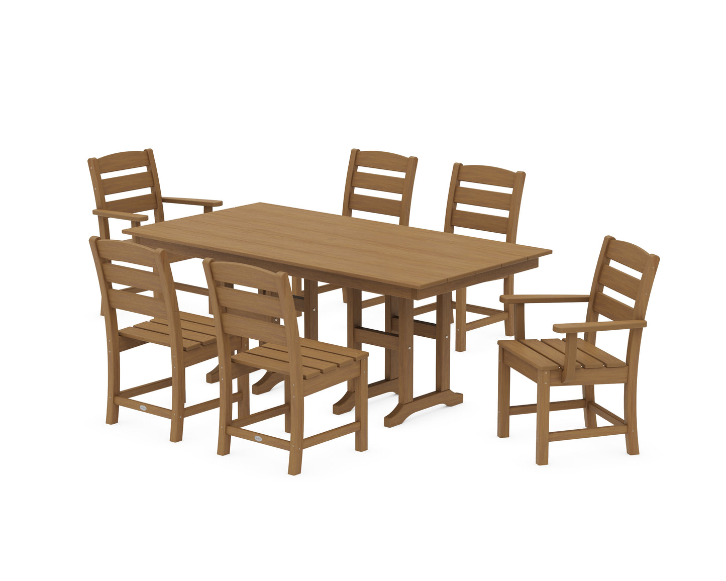 Lakeside 7-Piece Farmhouse Dining Set