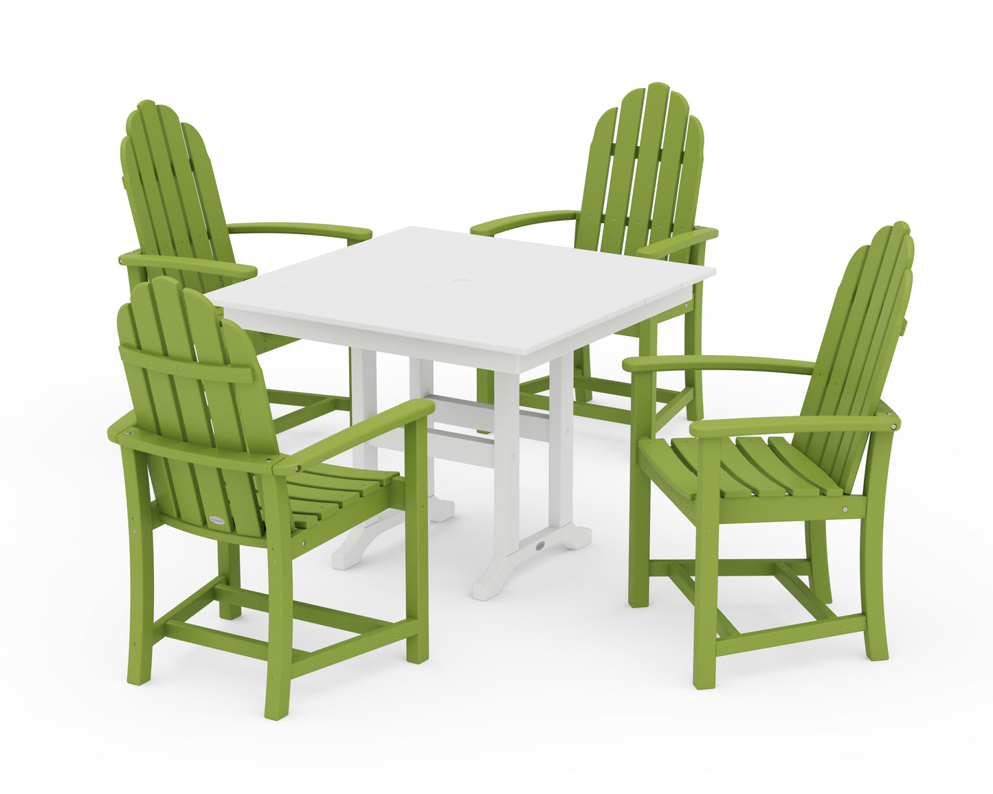 Classic Adirondack 5-Piece Farmhouse Dining Set