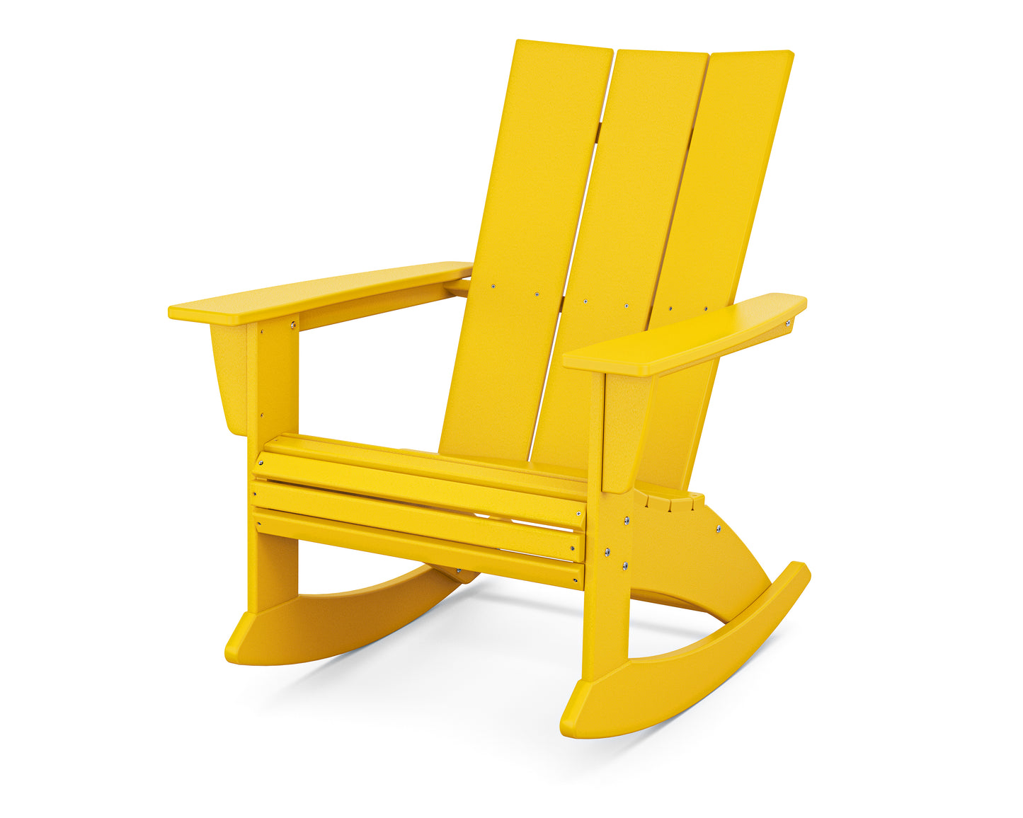 Modern Curveback Adirondack Rocking Chair