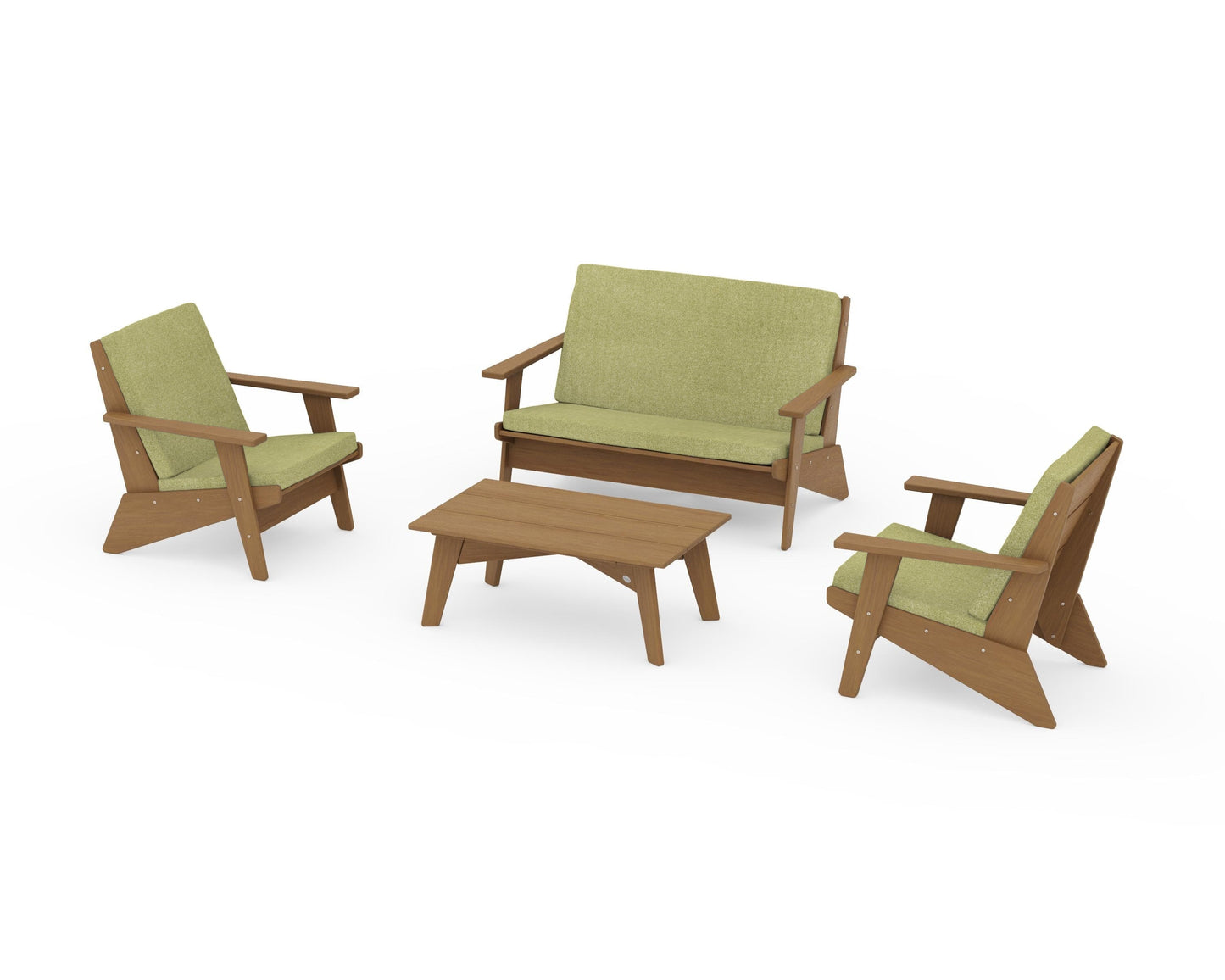 Riviera Modern Lounge 4-Piece Set