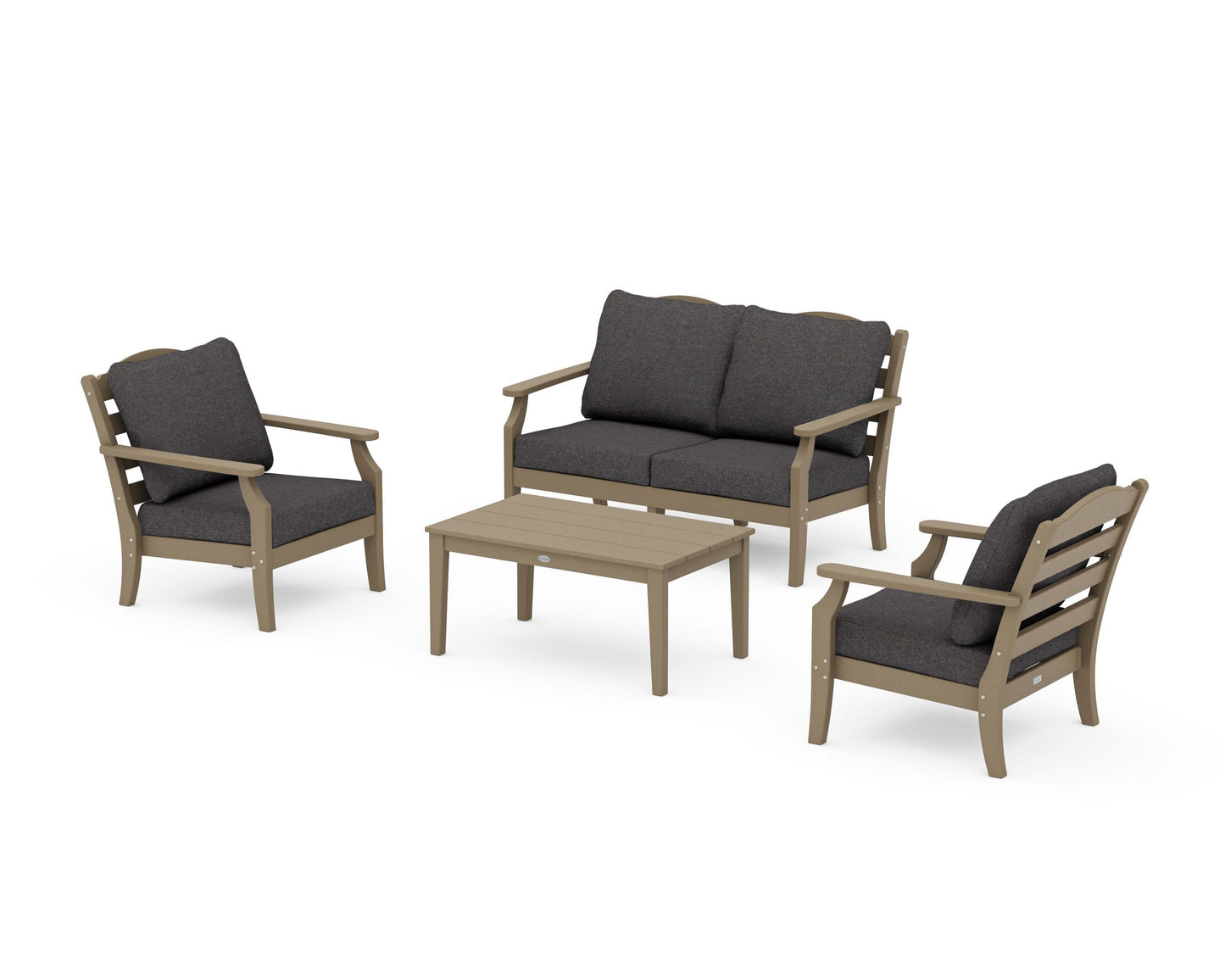 Savannah 4-Piece Deep Seating Set with Loveseat