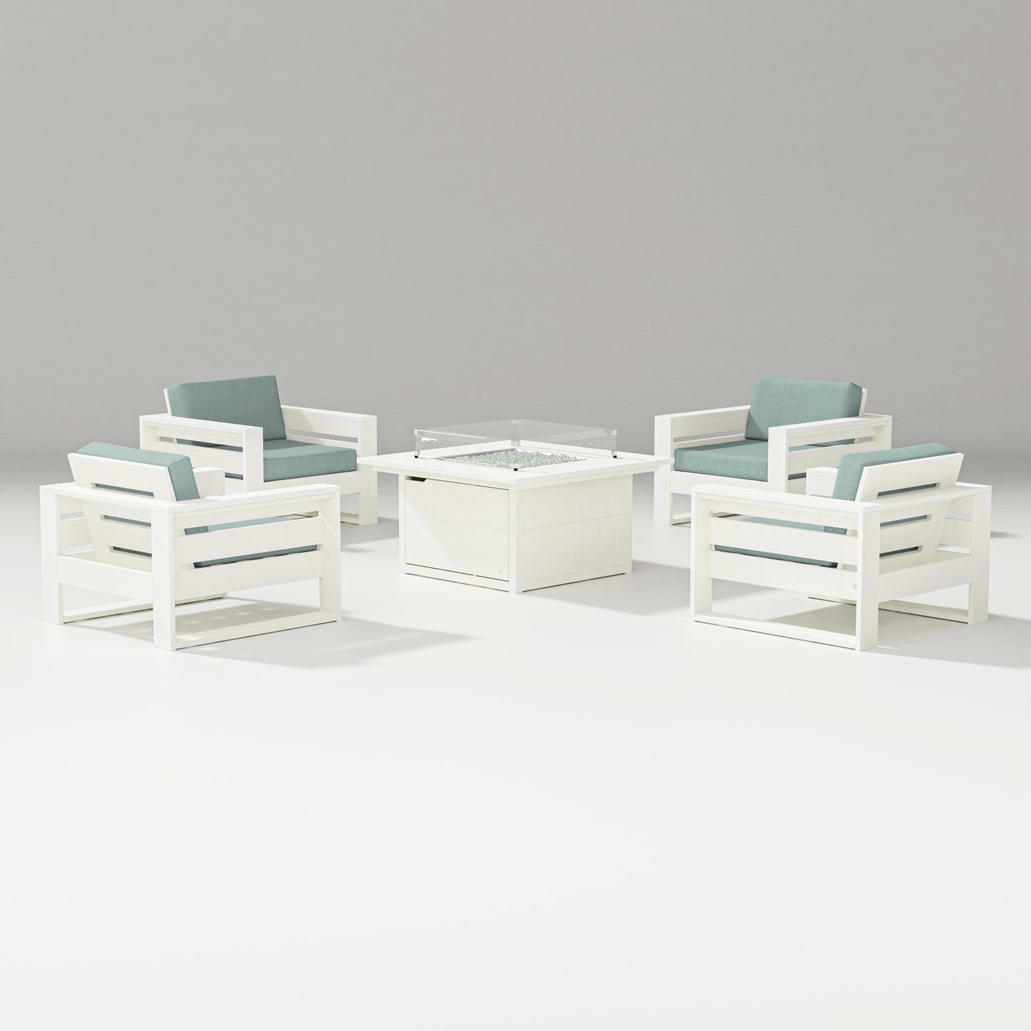 Latitude 5-Piece Lounge Fire Table Set