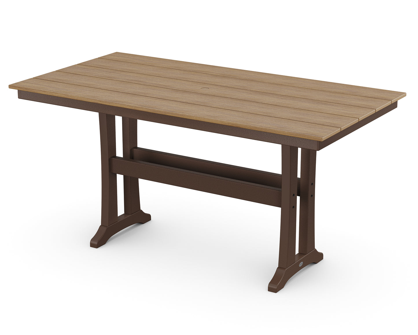 Farmhouse Trestle 37" x 72" Counter Table