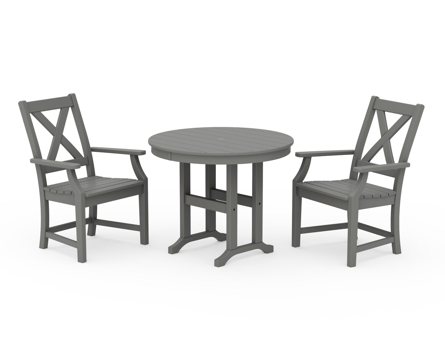 Braxton 3-Piece Round Dining Set