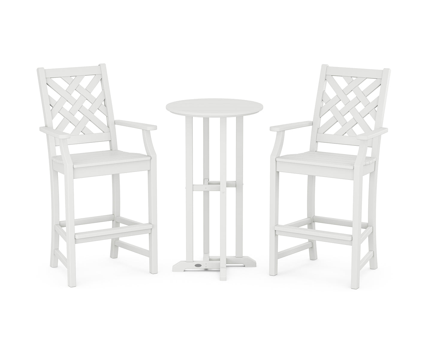 Wovendale 3-Piece Farmhouse Bar Set