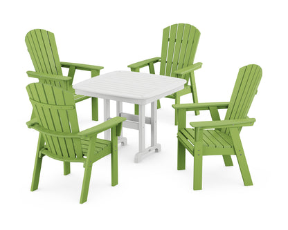 Nautical Curveback Adirondack 5-Piece Dining Set