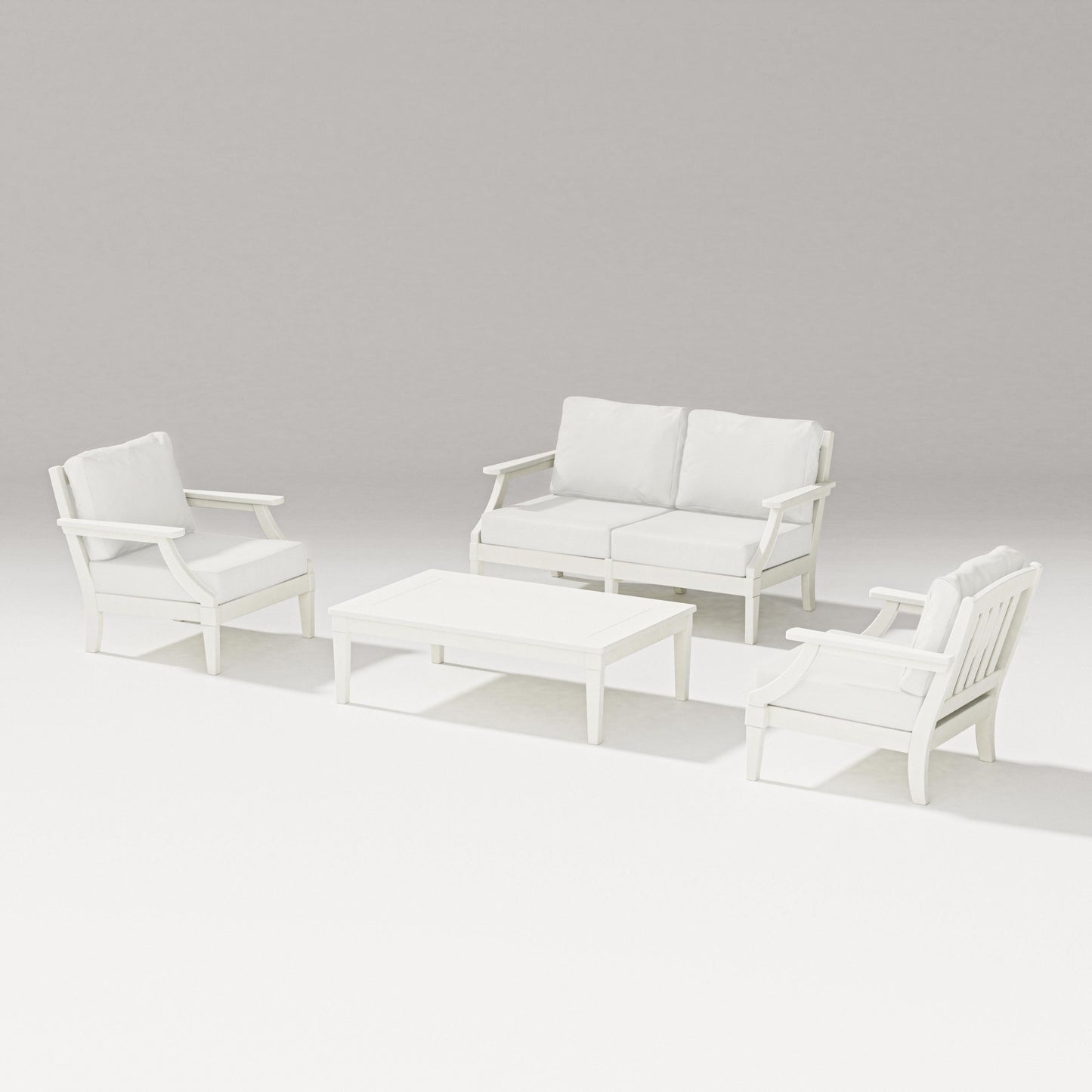 Estate Lounge 4-Piece Loveseat Set