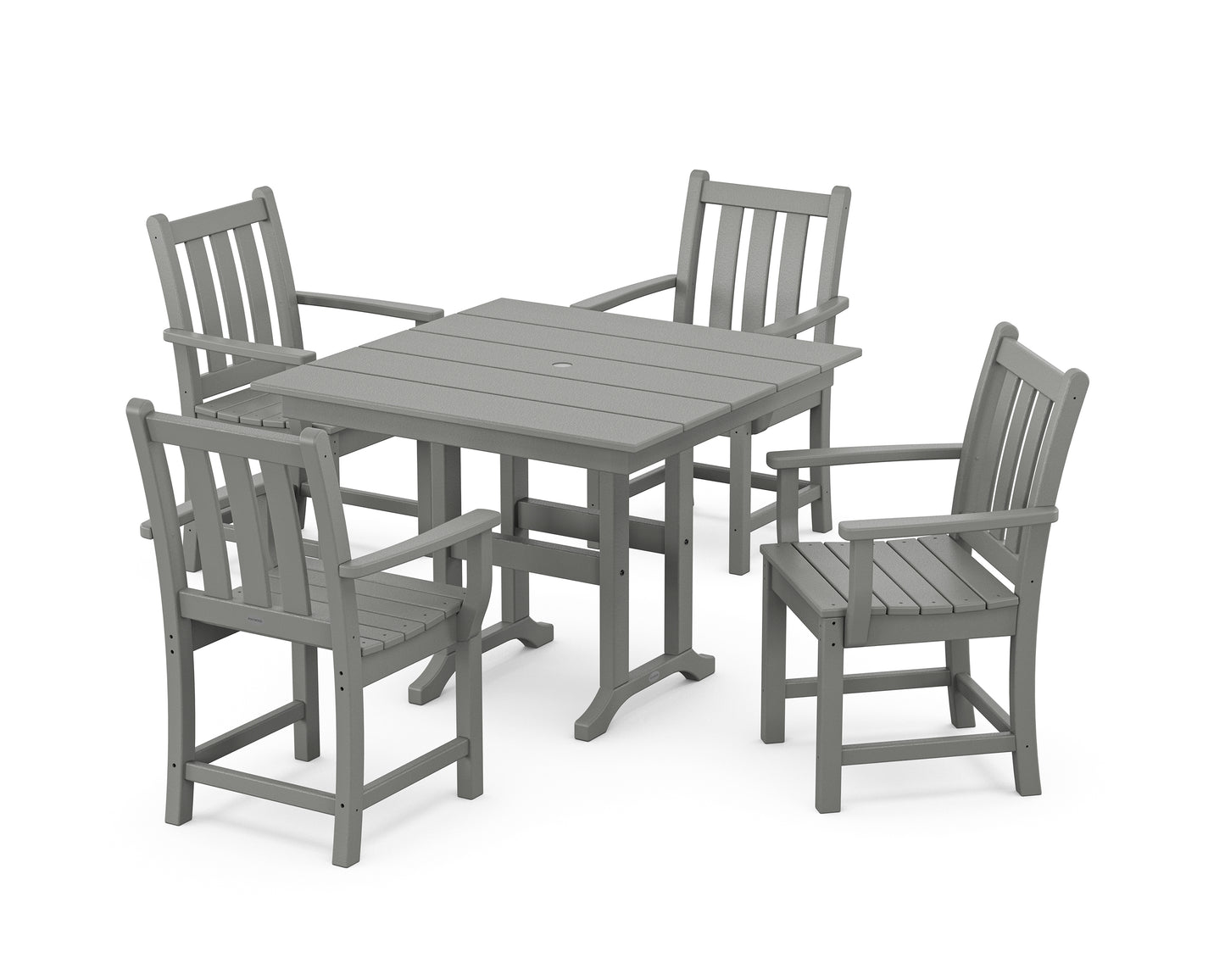 Traditional Garden 5-Piece Farmhouse Dining Set