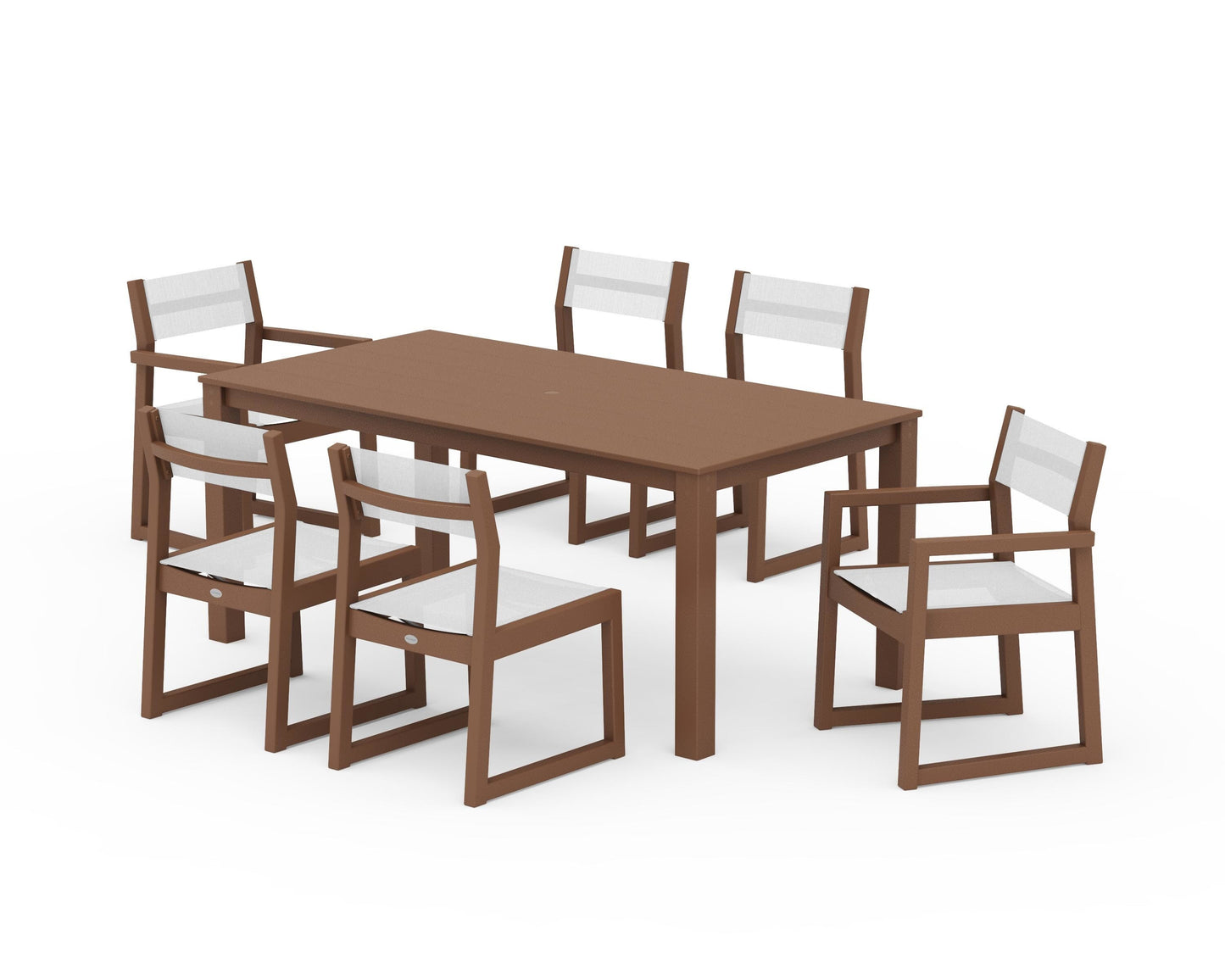 EDGE Sling 7-Piece Parsons Dining Set