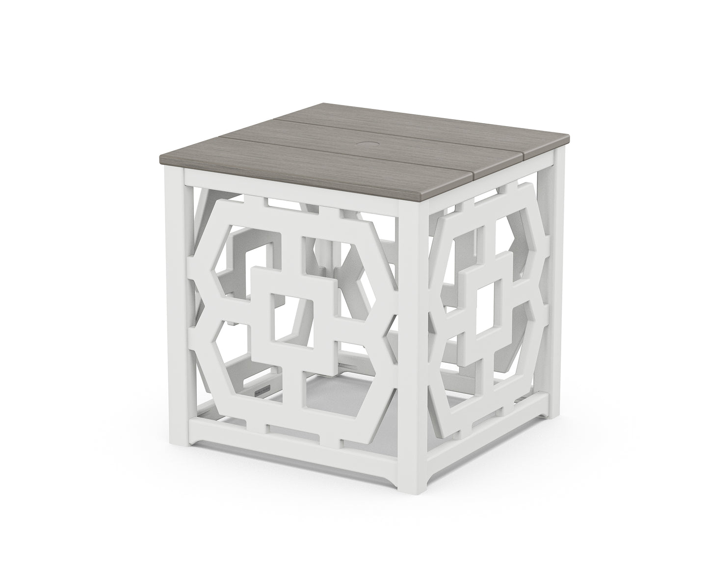 Chinoiserie Umbrella Stand Accent Table