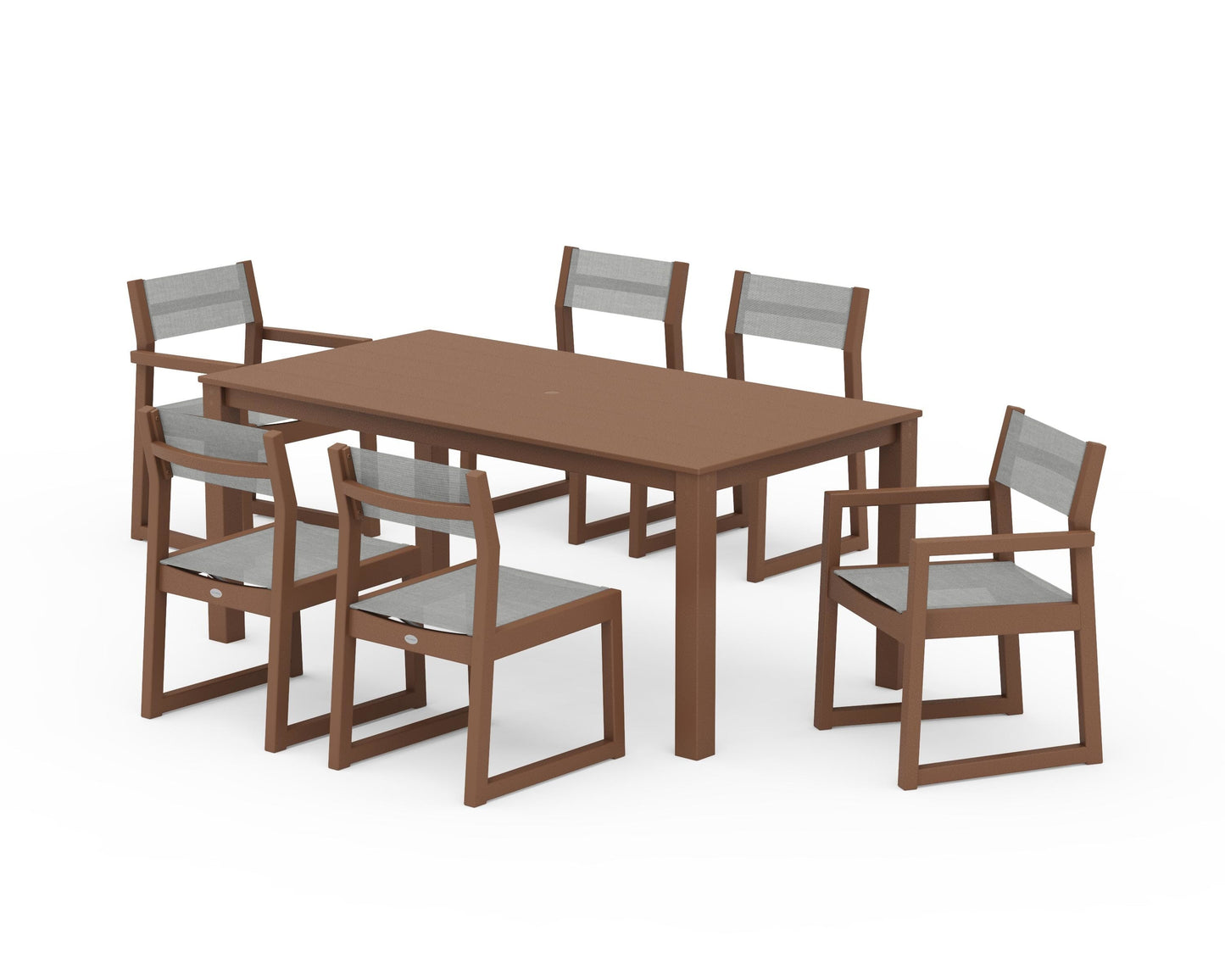 EDGE Sling 7-Piece Parsons Dining Set