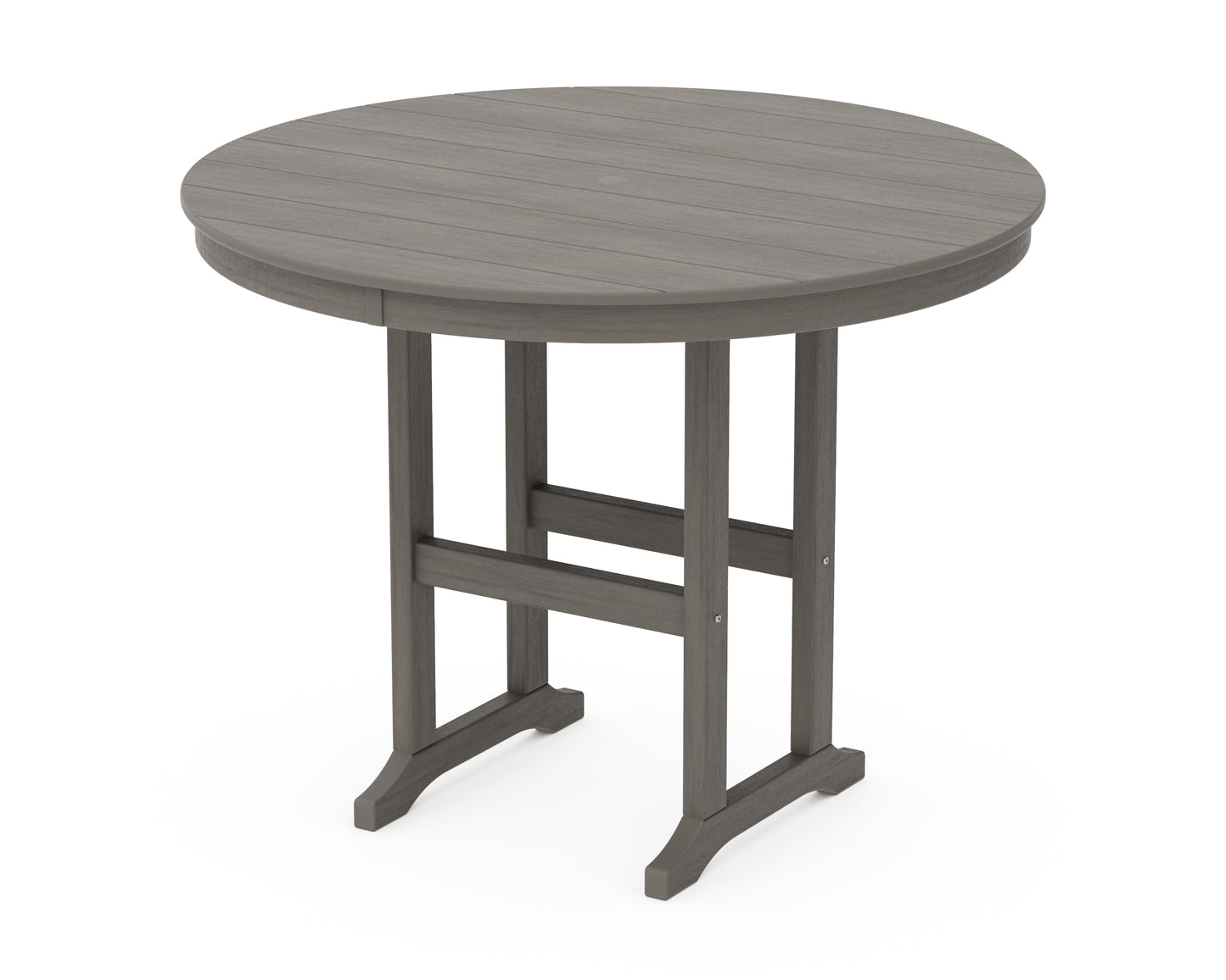 48" Round Farmhouse Counter Table