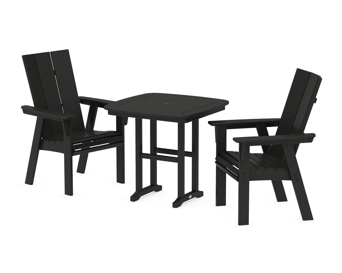 Modern Adirondack 3-Piece Dining Set