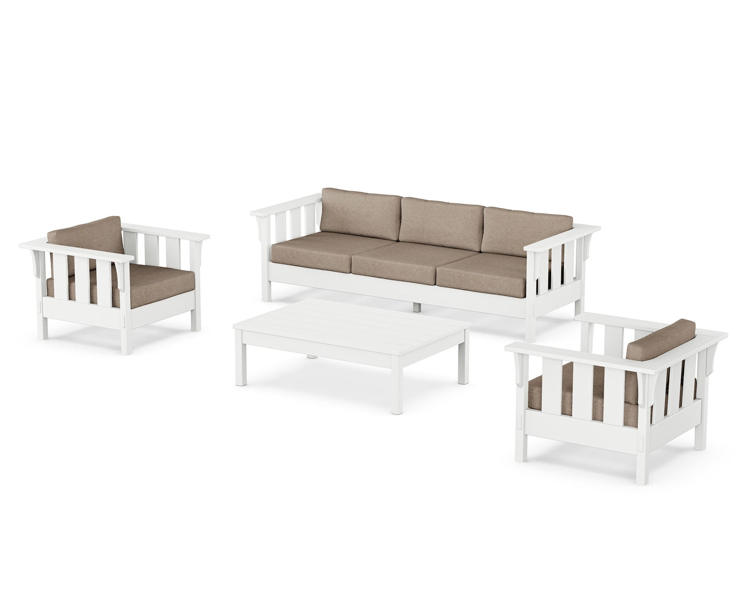 Acadia 4-Piece Deep Seating Set with Sofa