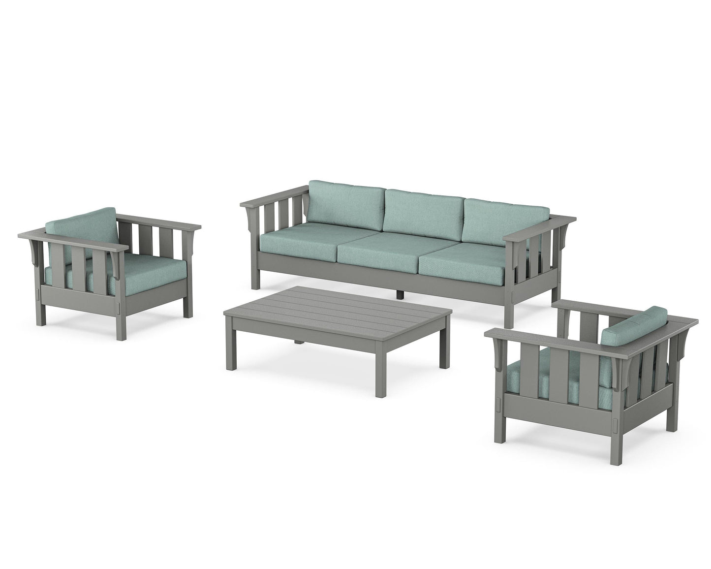 Acadia 4-Piece Deep Seating Set with Sofa