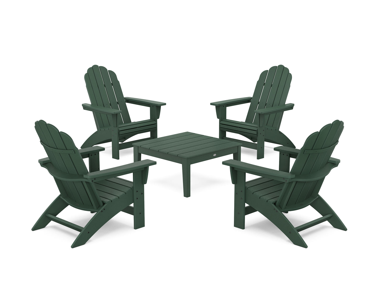 5-Piece Vineyard Grand Adirondack Chair Conversation Group