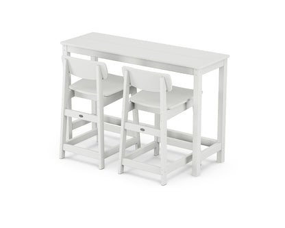 Modern Studio Urban Lowback Counter Chair 3-Piece Balcony Set
