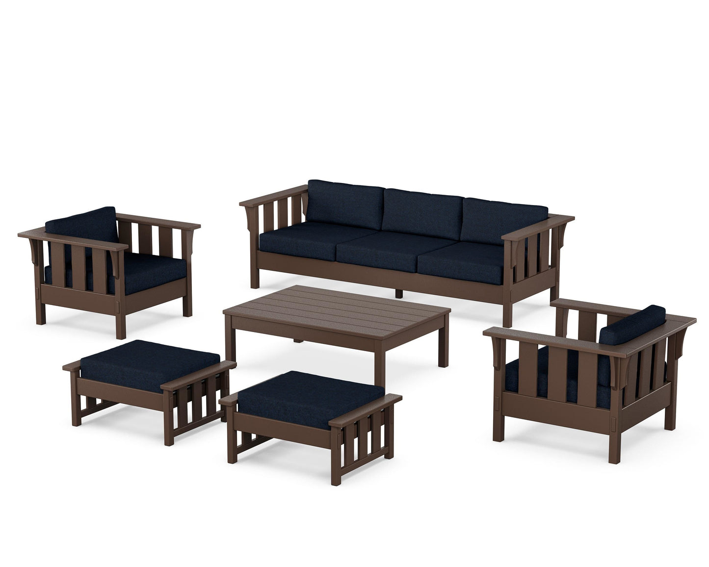 Acadia 6-Piece Lounge Sofa Set