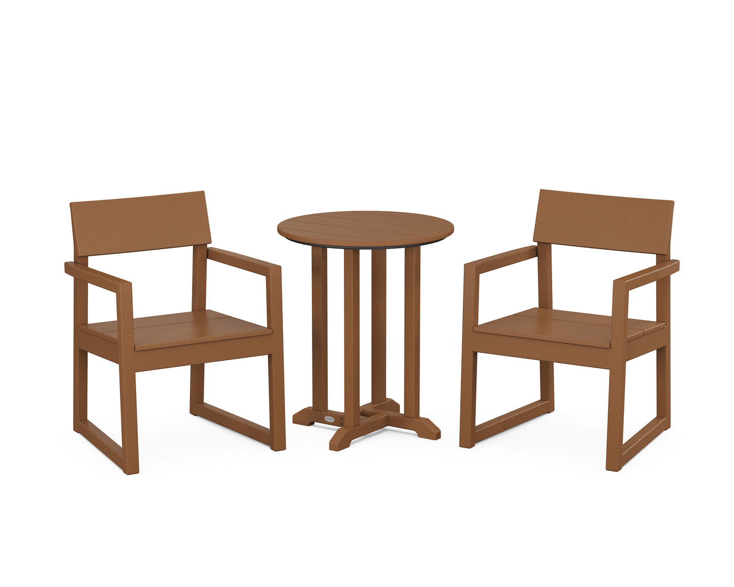 EDGE 3-Piece Round Dining Set