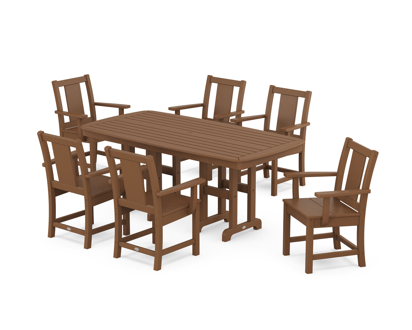 Prairie Arm Chair 7-Piece Dining Set