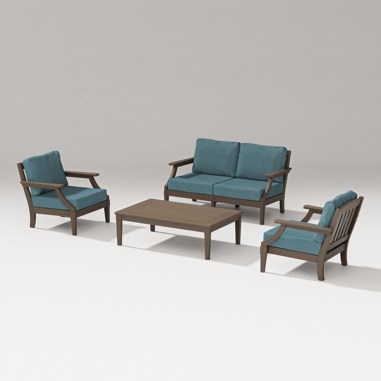 Estate Lounge 4-Piece Loveseat Set