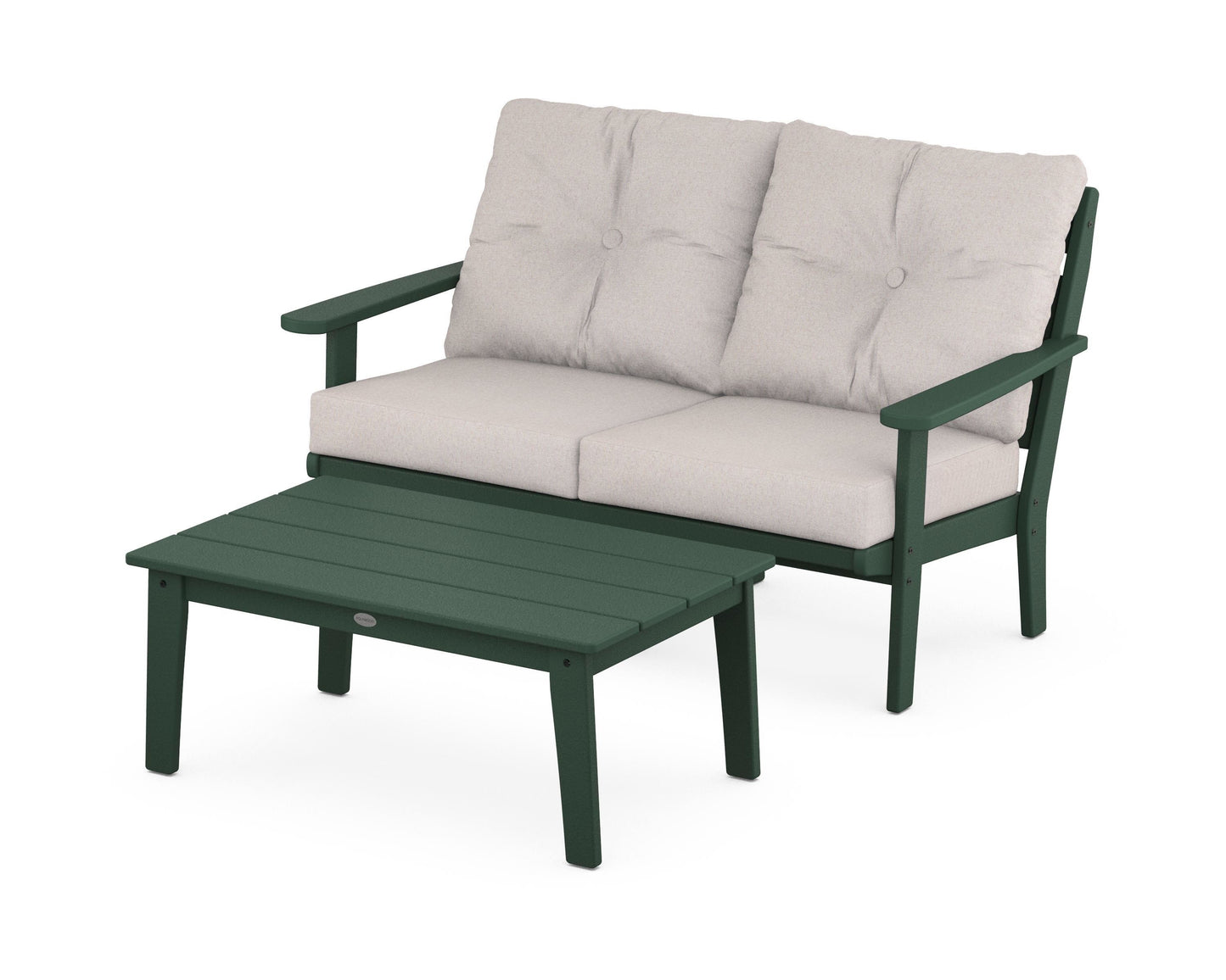 Lakeside 2-Piece Lounge Loveseat Set