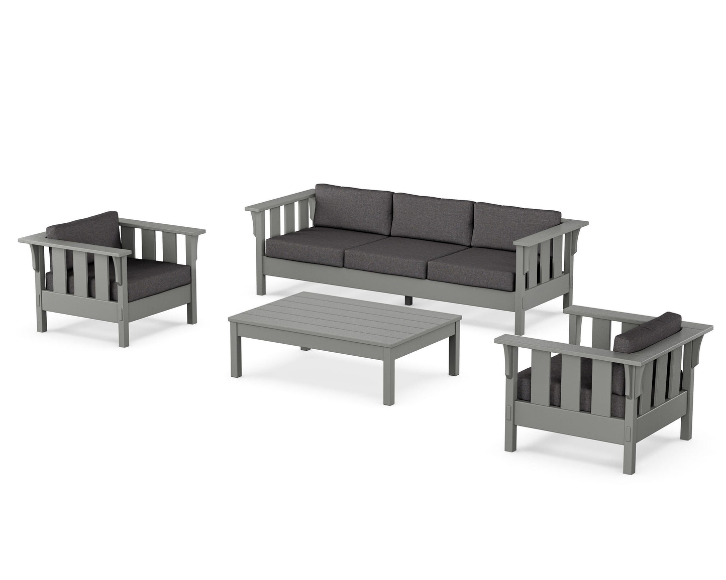 Acadia 4-Piece Deep Seating Set with Sofa