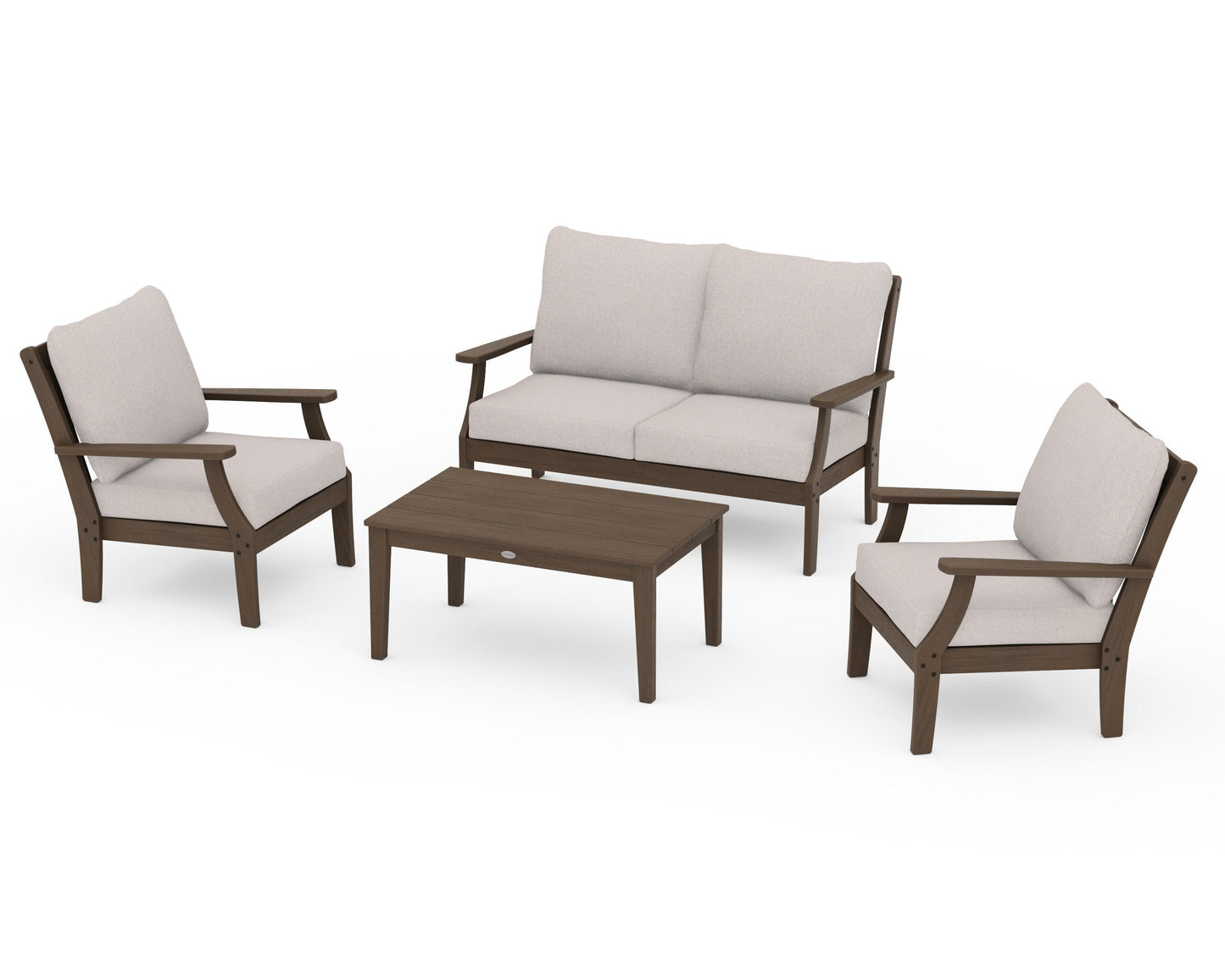 Braxton 4-Piece Deep Seating Chair Set