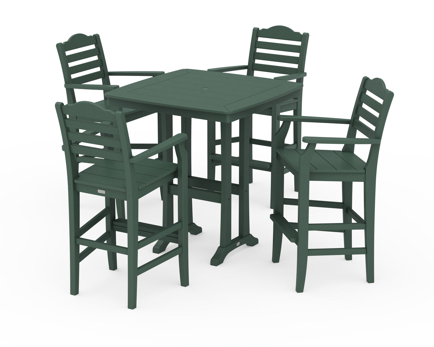 Savannah 5-Piece Bar Set with Trestle Legs