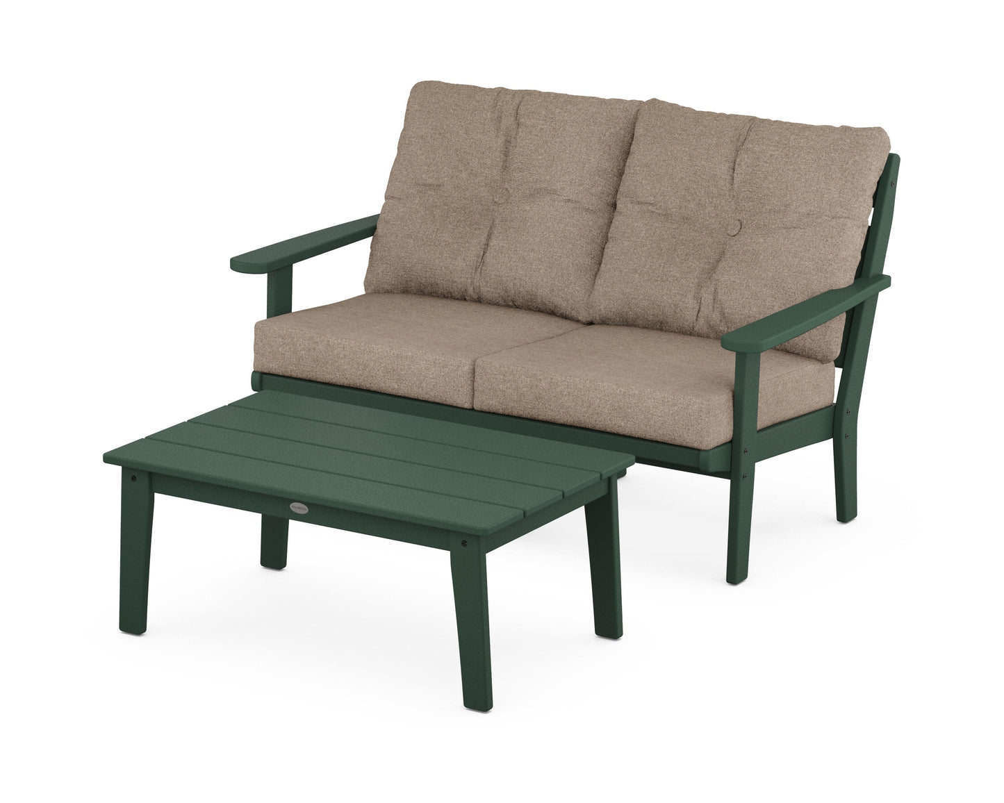 Lakeside 2-Piece Lounge Loveseat Set