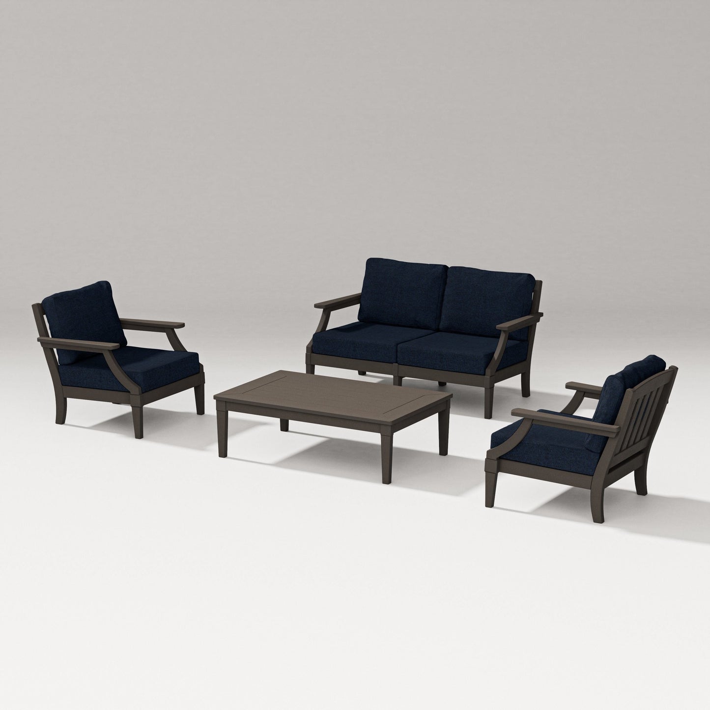 Estate Lounge 4-Piece Loveseat Set