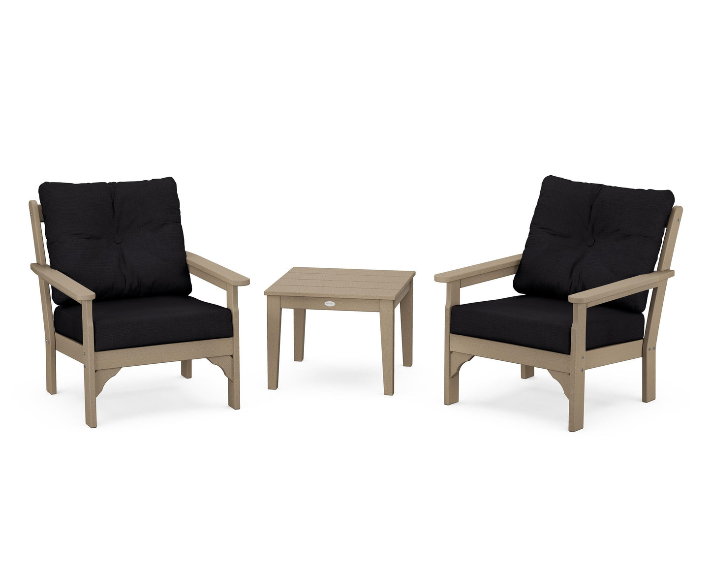 Vineyard 3-Piece Deep Seating Set