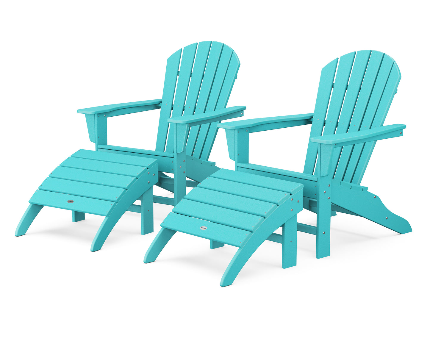 South Beach 4-Piece Adirondack Set